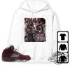 Burgundy 5s Shirt 90s Dogg Shirt To Match Sneaker trendingnowe.com 3