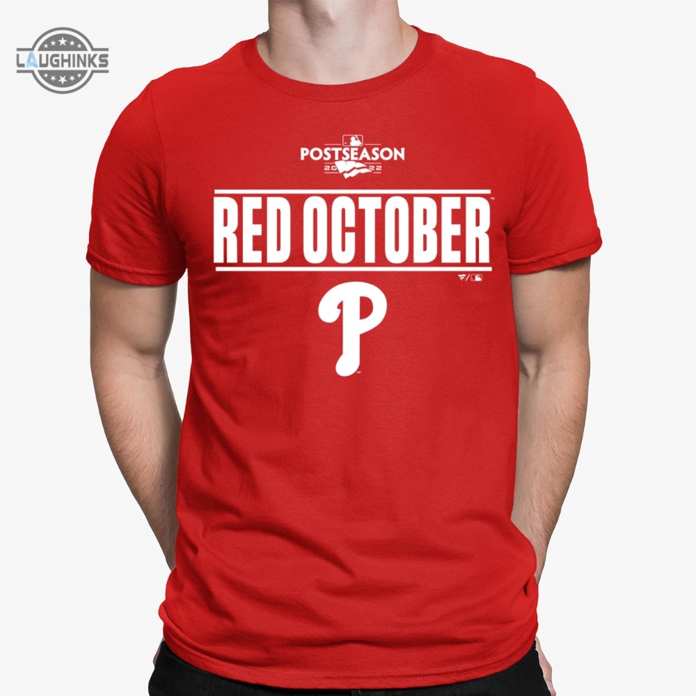 Red October Phillies Shirt, Gifts for Men and Women Phillies Fans