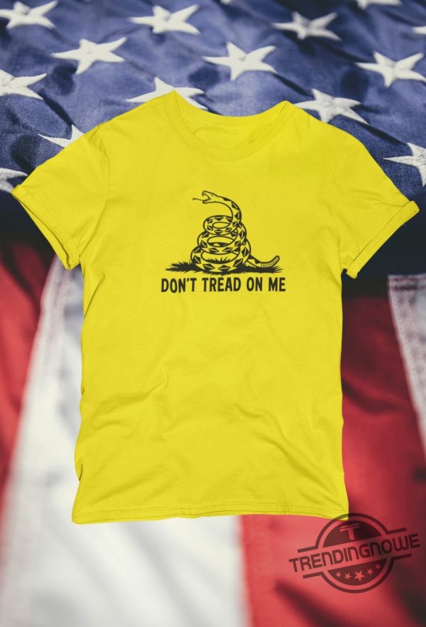 Gadsden Flag Shirt Second Amendment Shirt Dont Tread On Me Shirt Gadsden Flag Revolutionary War Flag Shirt trendingnowe.com 3