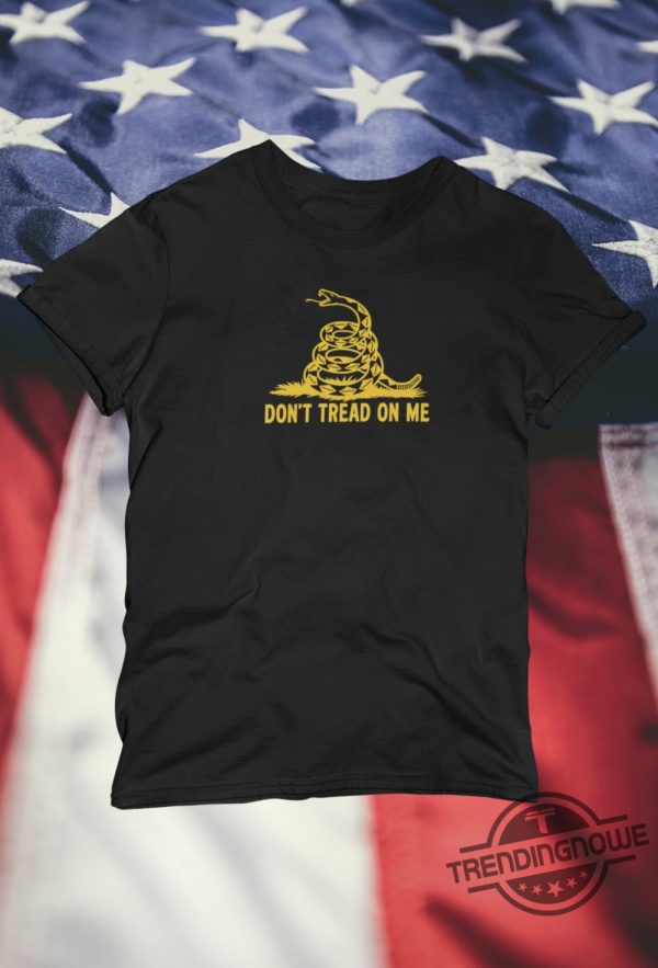 Gadsden Flag Shirt Second Amendment Shirt Dont Tread On Me Shirt Gadsden Flag Revolutionary War Flag Shirt trendingnowe.com 4