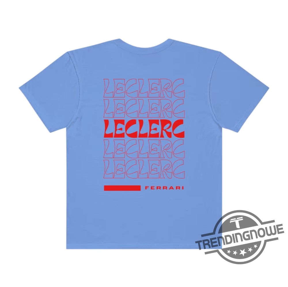 Chanel F1 Shirt Charles Leclerc Shirt Formula One Tee Charles Leclerc Gift F1 Gift Racing Inspired Shirt Aesthetic Racing Shirt