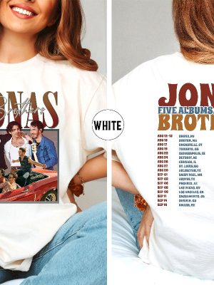 Jonas Five Albums One Night Tour Shirt Jonas Brothers Dallas Opening Act Jonas Brothers Switchfoot Shirt Jonas Brothers Beautiful Letdown Shirt Jonas Brothers Tonight Unique revetee.com 2