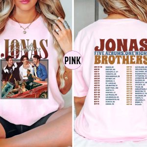 Jonas Five Albums One Night Tour Shirt Jonas Brothers Dallas Opening Act Jonas Brothers Switchfoot Shirt Jonas Brothers Beautiful Letdown Shirt Jonas Brothers Tonight Unique revetee.com 4