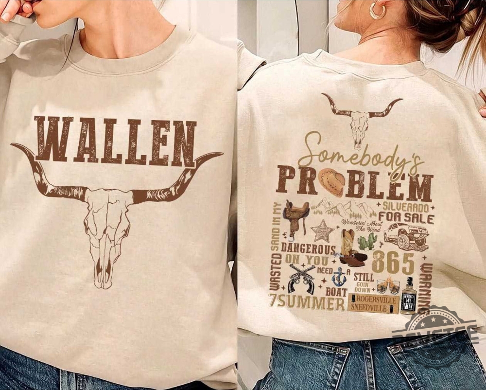 Retro Wallen Bull Skull Comfort Colors Shirt Wallen World 