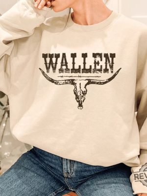 Wallen Western Sweatshirt Retro Wallen Western Sweatshirt Morgan Wallen Merch One Thing At A Time Morgan Wallen Concert Tonight Morgan Wallen Songs Morgan Wallen Concert revetee.com 4