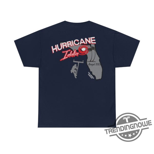 Hurricane Idalia Shirt Storm T Shirt Hurricane Idalia American Lineman Journeyman T Shirt Florida Georgia Storm 2023 Shirt trendingnowe.com 2