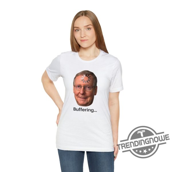 Mitch Mcconnell Is Buffering Shirt Funny Political Shirt Mitch Mcconnell Is Buffering Again Shirt trendingnowe.com 1