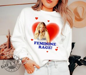 Feminine Rage Shirt Taylor Swift Fan Merch Tshirt Hoodie Sweatshirt 90S Gift For Fan giftyzy.com 2