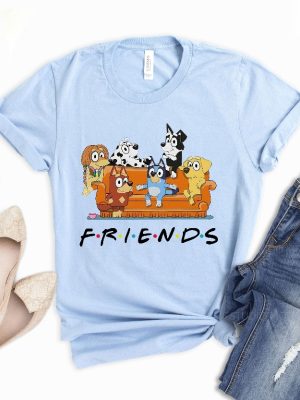 Bluey Friends Shirt Bluey Character Shirt Bluey Dad Hoodie Bluey Mom Shirt Bluey Halloween Costume Bluey Shirt For Dad Bluey Costume Blue Heeler Bluey Dad Name Bluey Mom Shirt revetee.com 3