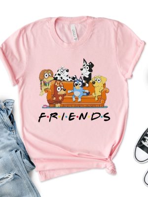 Bluey Friends Shirt Bluey Character Shirt Bluey Dad Hoodie Bluey Mom Shirt Bluey Halloween Costume Bluey Shirt For Dad Bluey Costume Blue Heeler Bluey Dad Name Bluey Mom Shirt revetee.com 4