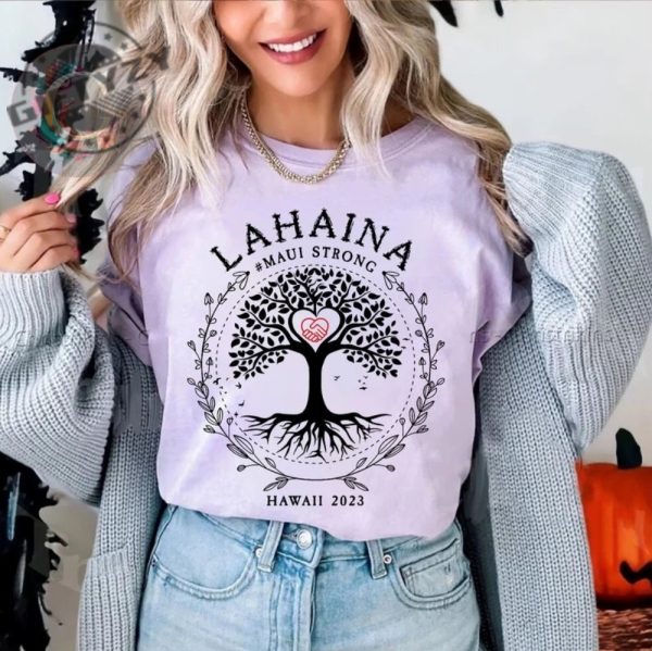 Maui Lahaina Support Shirt For Coconut Girl Lahaina Hawaii Wildfire Support Beach Themed Comfort Shirt giftyzy.com 1