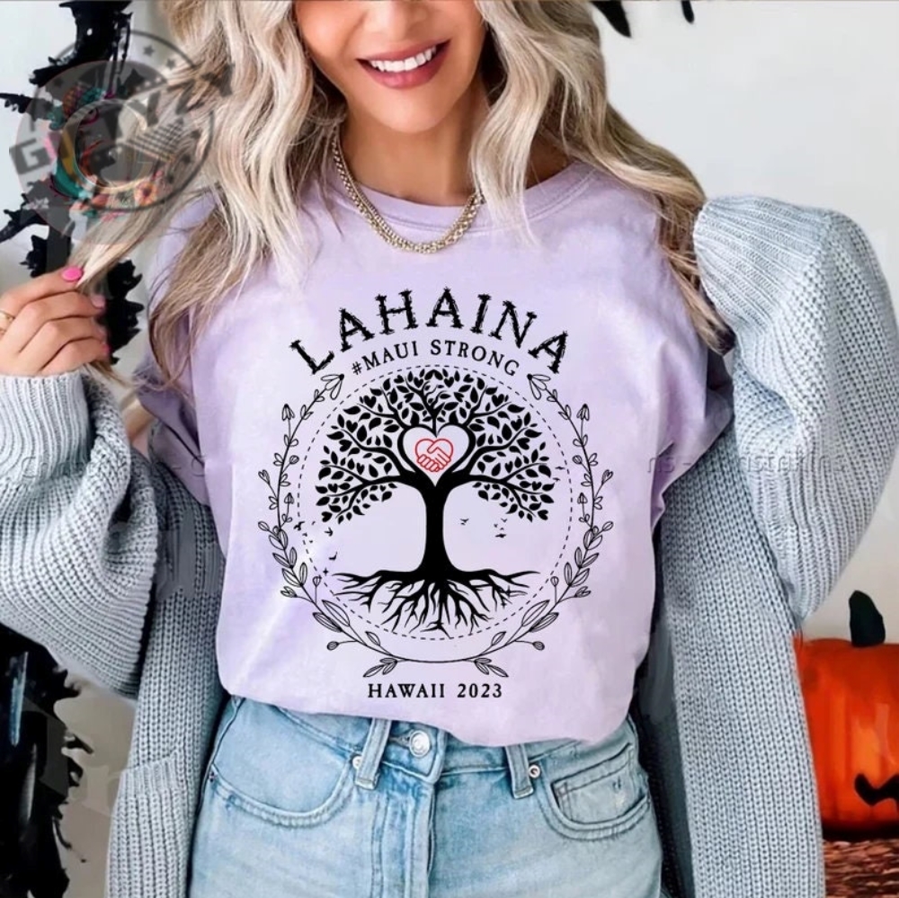 Maui Lahaina Support Shirt For Coconut Girl Lahaina Hawaii Wildfire Support Beach Themed Comfort  Shirt