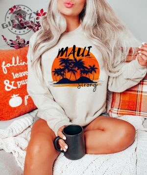 Love For Lahaina Maui 2023 Shirt Maui Strong Tshirt Maui Hawaii Strong Hoodie Various Print Colors Sweatshirt Love For Lahaina Shirt giftyzy.com 3