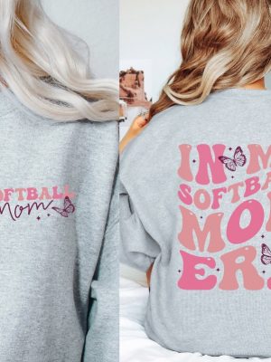 In My Softball Mom Era Sweatshirt Softball Mom Sweatshirt Softball Mom Crewneck Softball Mom Sweater Softball Mom Shirt Softball Mama Gift Softball Mom Shirts Softball Mom Shirt revetee.com 2