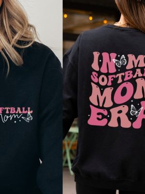 In My Softball Mom Era Sweatshirt Softball Mom Sweatshirt Softball Mom Crewneck Softball Mom Sweater Softball Mom Shirt Softball Mama Gift Softball Mom Shirts Softball Mom Shirt revetee.com 3