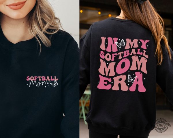 In My Softball Mom Era Sweatshirt Softball Mom Sweatshirt Softball Mom Crewneck Softball Mom Sweater Softball Mom Shirt Softball Mama Gift Softball Mom Shirts Softball Mom Shirt revetee.com 3