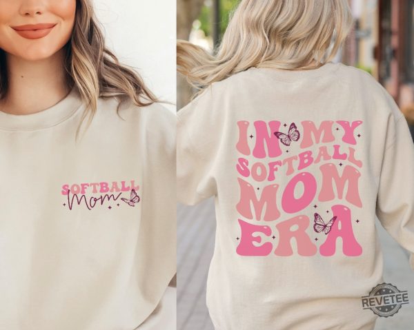 In My Softball Mom Era Sweatshirt Softball Mom Sweatshirt Softball Mom Crewneck Softball Mom Sweater Softball Mom Shirt Softball Mama Gift Softball Mom Shirts Softball Mom Shirt revetee.com 4