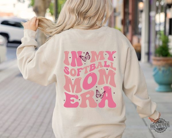 In My Softball Mom Era Sweatshirt Softball Mom Sweatshirt Softball Mom Crewneck Softball Mom Sweater Softball Mom Shirt Softball Mama Gift Softball Mom Shirts Softball Mom Shirt revetee.com 6