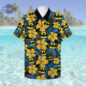 batman hawaiian shirt and shorts the batman shirt batman day 2023 button up shirt mens vintage batman shirts batman movie floral shirt laughinks.com 4