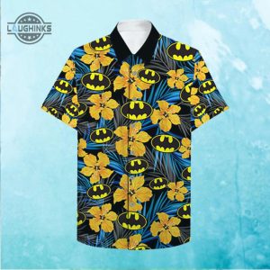 batman hawaiian shirt and shorts the batman shirt batman day 2023 button up shirt mens vintage batman shirts batman movie floral shirt laughinks.com 5