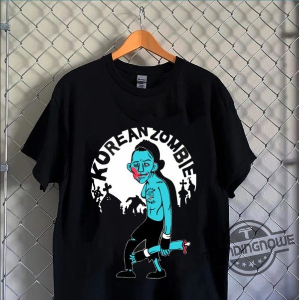Korean Zombie Shirt Max Holloway Vs Korean Zombie The Korean Zombie T Shirt Chan Sung Jung Shirt trendingnowe.com 1