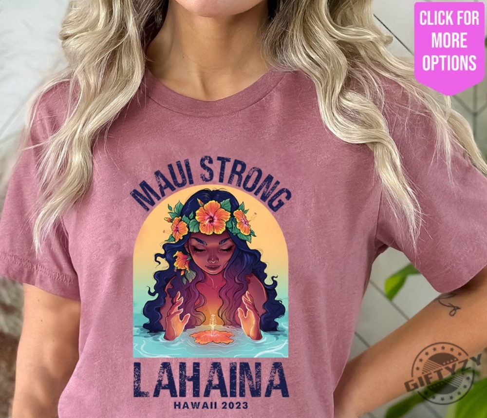 Blessings Maui Strong Shirt Maui Support Pray For Hawaii Tshirt Hoodie Sweatshirt Mug Love For Lahaina Shirt