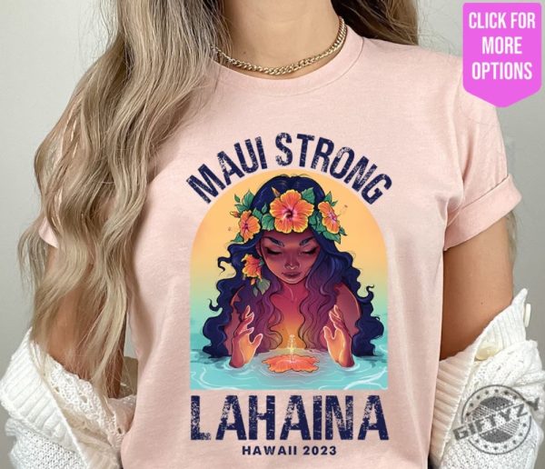 Blessings Maui Strong Shirt Maui Support Pray For Hawaii Tshirt Hoodie Sweatshirt Mug Love For Lahaina Shirt giftyzy.com 2