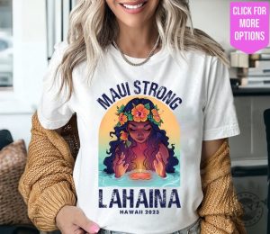 Blessings Maui Strong Shirt Maui Support Pray For Hawaii Tshirt Hoodie Sweatshirt Mug Love For Lahaina Shirt giftyzy.com 3