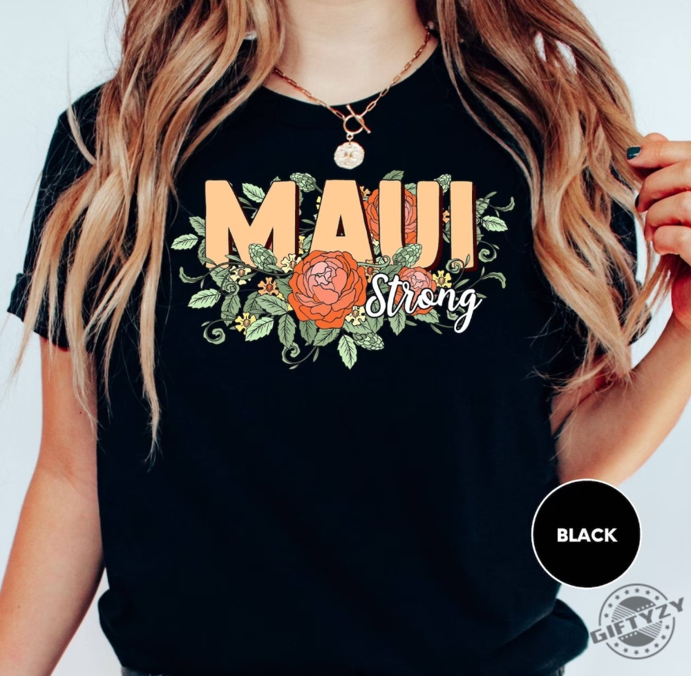 Maui Strong Love For Lahaina Shirt Maui Support Pray For Hawaii Tshirt Hoodie Sweatshirt Mug