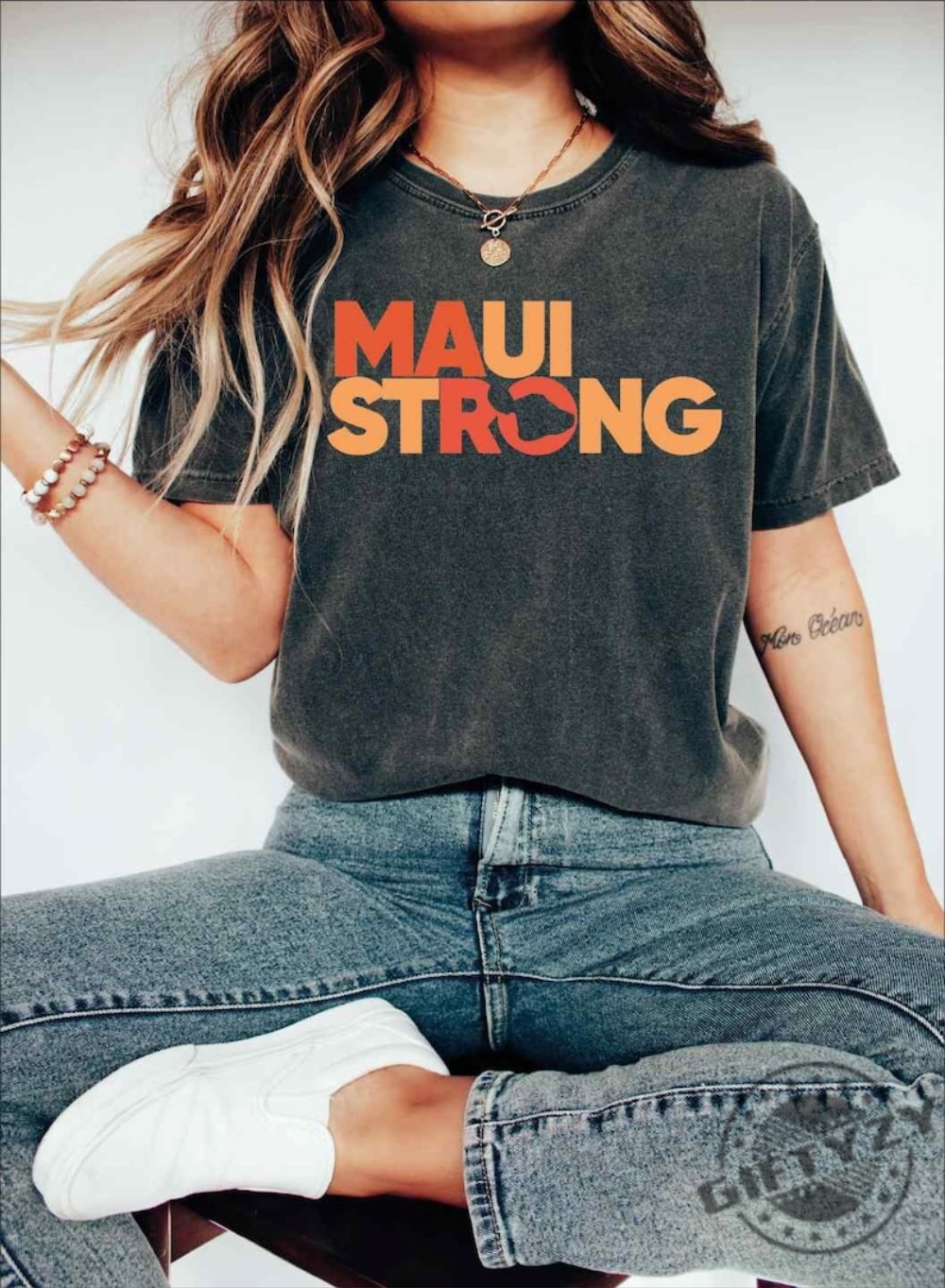 Maui Strong Comfort Colors Shirt Maui Support Pray For Hawaii Tshirt Hoodie Sweatshirt Mug