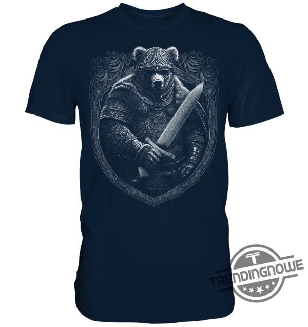 Norse Bear Shirt Bear Shirt Norse Berserk Bear Warrior Odins Runes Norse Compass Valhalla Vikings Shirt Norse Warrior Bear Shirt trendingnowe.com 2