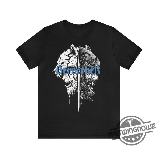 Norse Bear Shirt Berserker Bear Warrior Odins Norse Mythology Valhalla Shirt Bear Shirt Norse Warrior Bear Shirt trendingnowe.com 1