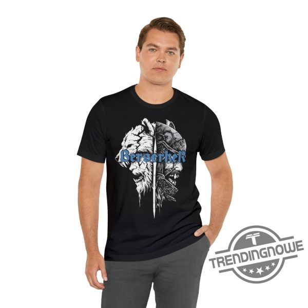 Norse Bear Shirt Berserker Bear Warrior Odins Norse Mythology Valhalla Shirt Bear Shirt Norse Warrior Bear Shirt trendingnowe.com 4
