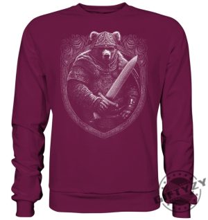 Viking Bear Shirt Northmen Sweatshirt Viking Berserker Hoodie Bear Spirit Tshirt Norse Bear Shirt giftyzy.com 5