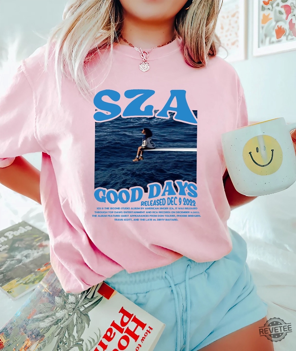 90S Shirt Retro Sza Shirt Good Days Graphic Tee Sza Merch Sos Tour 2023 Kill Bill Tee Gifts For Rnb Lovers Oversized Tees Sza Sos Tour Opener Sza Tour Date