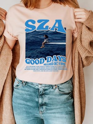 90S Shirt Retro Sza Shirt Good Days Graphic Tee Sza Merch Sos Tour 2023 Kill Bill Tee Gifts For Rnb Lovers Oversized Tees Sza Sos Tour Opener Sza Tour Date revetee.com 3