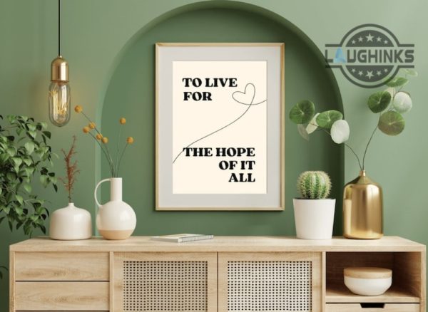 taylor swift poster to live for the hope of it all canvas print poster with frame taylor swift eras tour movie wall art home decoration august taylor swift poster laughinks.com 2