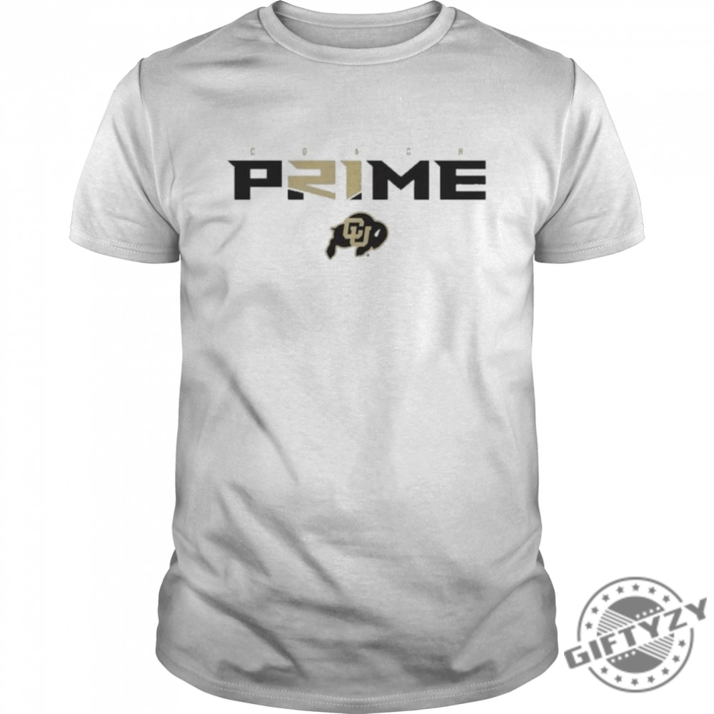 Coach Prime Shirt Colorado Buffaloes Logo Shirt Tshirt Hoodie Sweatshirt Appareal Mug