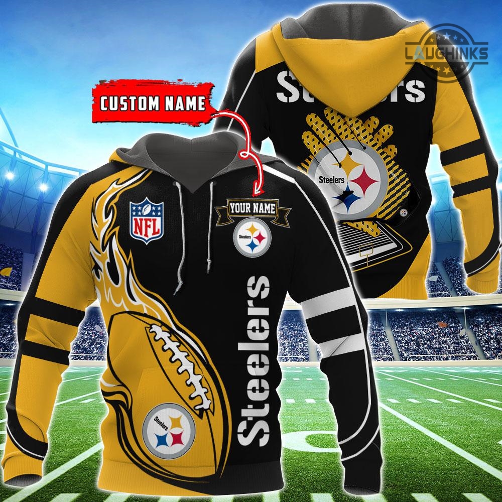 Steelers Hoodie Sweatshirt Tshirt All Over Printed Pittsburgh