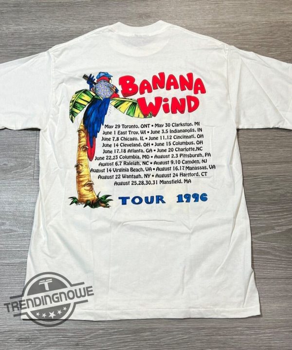 Jimmy Buffett Shirt 1996 Jimmy Buffett Shirt Banana Wind Tour Shirt Jimmy Buffett Hawaiian Shirt Jimmy Buffett T Shirts RIP Jimmy Buffett Shirt trendingnowe.com 3