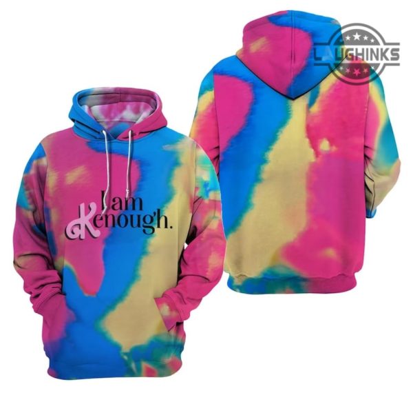 i am kenough hoodie canada us uk all over printed tie dyed style cospley ryan gosling ken halloween costume im kenough t shirt sweatshirt im kenough barbie laughinks.com 2