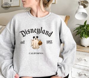 Magical Land Halloween Sweatshirt Trendy Sweatshirt Disneyland Sweatshirt This Is My Halloween Costume Shirt Halloween Horror Nights Merch Halloween Shirt Ideas For Adults revetee.com 2