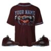 Burgundy 5s Shirt Custom Snake Trust No One Unisex Shirt To Match Sneaker trendingnowe.com 3