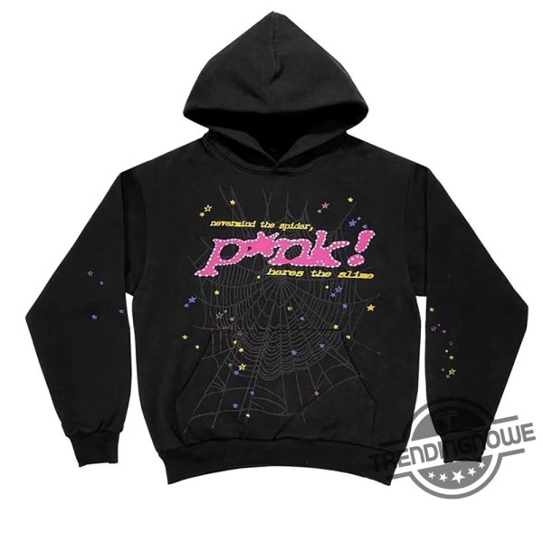 Burgundy Spider Hoodie Young Thug Spider Hoodies Spider Pink Hoodies trendingnowe.com 1