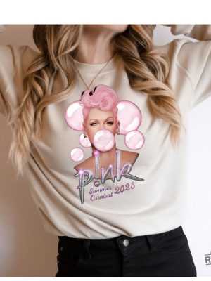 Pink Summer Carnival 2023 Shirt Pink Music Festival Concert Sweatshirt P Nk Concert Outfit Pink Concert 2023 Orlando Shirt Pink Concert 2023 Seattle Shirt Unique Pink Concert 2023 Nyc revetee.com 2