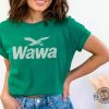 Wawa Eagles Green Tshirt Philadelphia Wawa Soft Green Tshirt Eeagle Tshirt Classic Old Eagles Tshirt Wawa Eagles Shirt Wawa Eagles Green Shirt Unique revetee.com 1