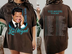 Luis Miguel Tour 2023 Shirt Luis Miguel Fan Tshirt Luis Miguel Concert Hoodie American Music Sweatshirt Romances Album Shirt giftyzy.com 2