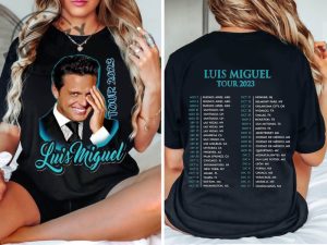 Luis Miguel Tour 2023 Shirt Luis Miguel Fan Tshirt Luis Miguel Concert Hoodie American Music Sweatshirt Romances Album Shirt giftyzy.com 3