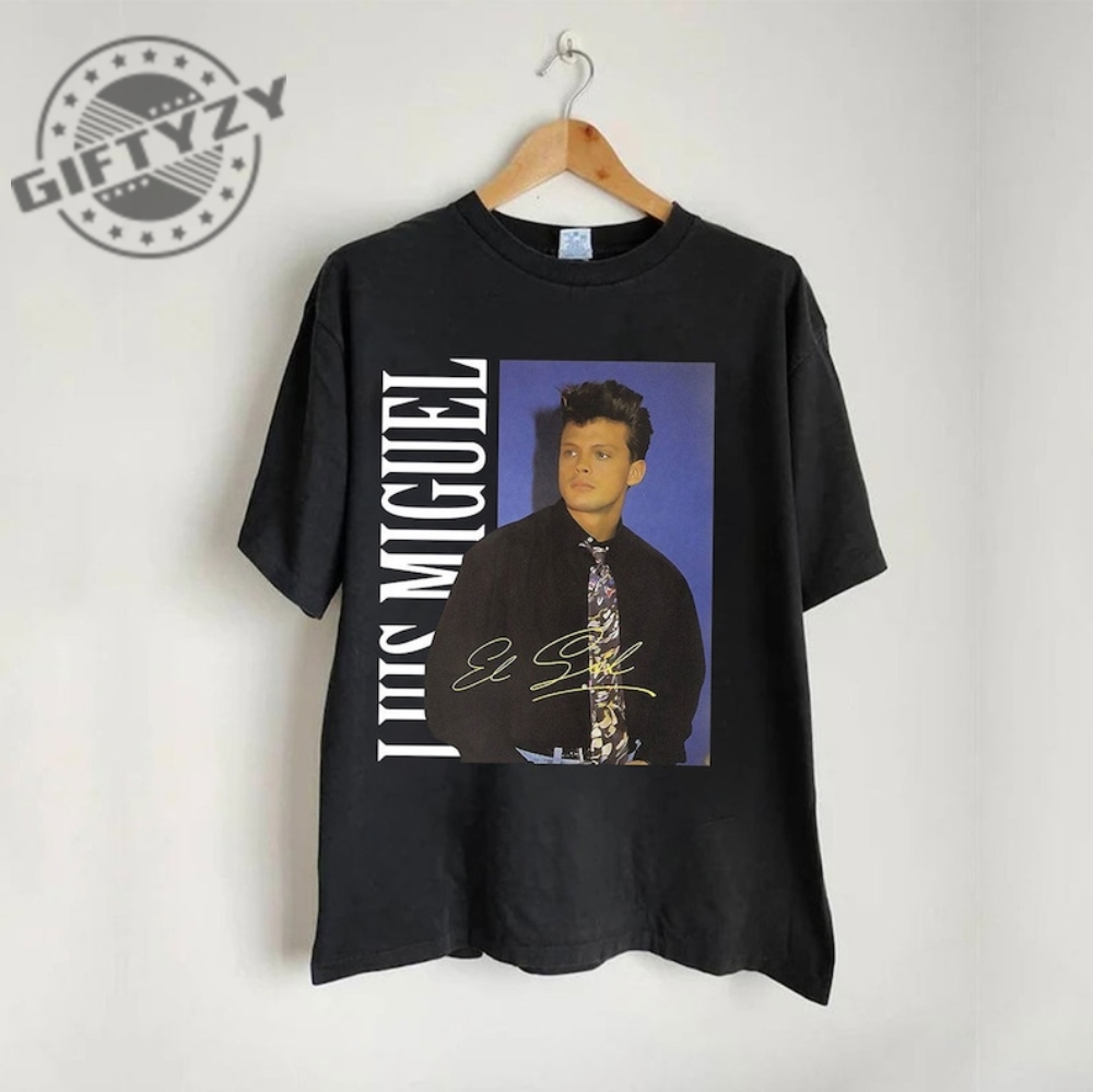 Vintage Luis Miguel Shirt Luis Miguel Bootleg Tshirt Retro Luis Miguel Sweatshirt For Fan Luis Miguel Unisex Clothing