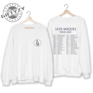 Luis Miguel 2023 Tour Shirt Luis Miguel Fan Tshirt Hoodie Sweatshirt Luis Miguel Concert Shirt For Fan Luis Miguel Shirt Gift giftyzy.com 3